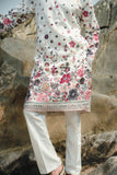 Black and White Silk Sequins Festive Kurta Set