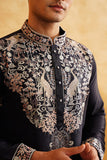 Black Kenzo Kurta Set