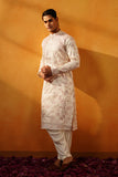 Off White Festive Kurta Set