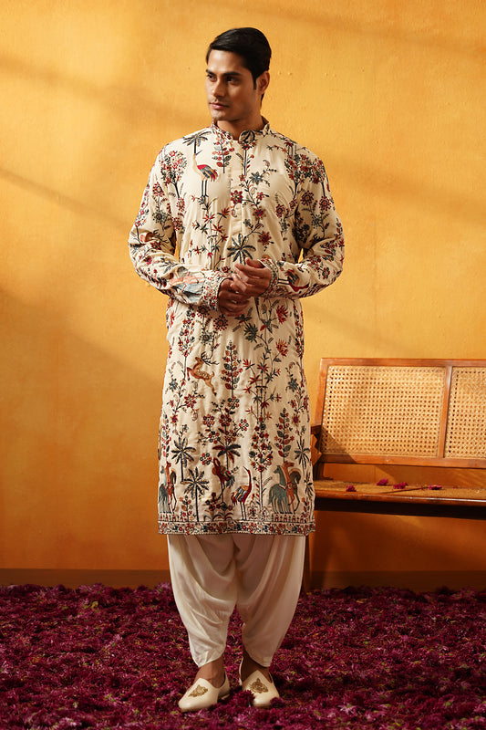 Fawn Kurta Set