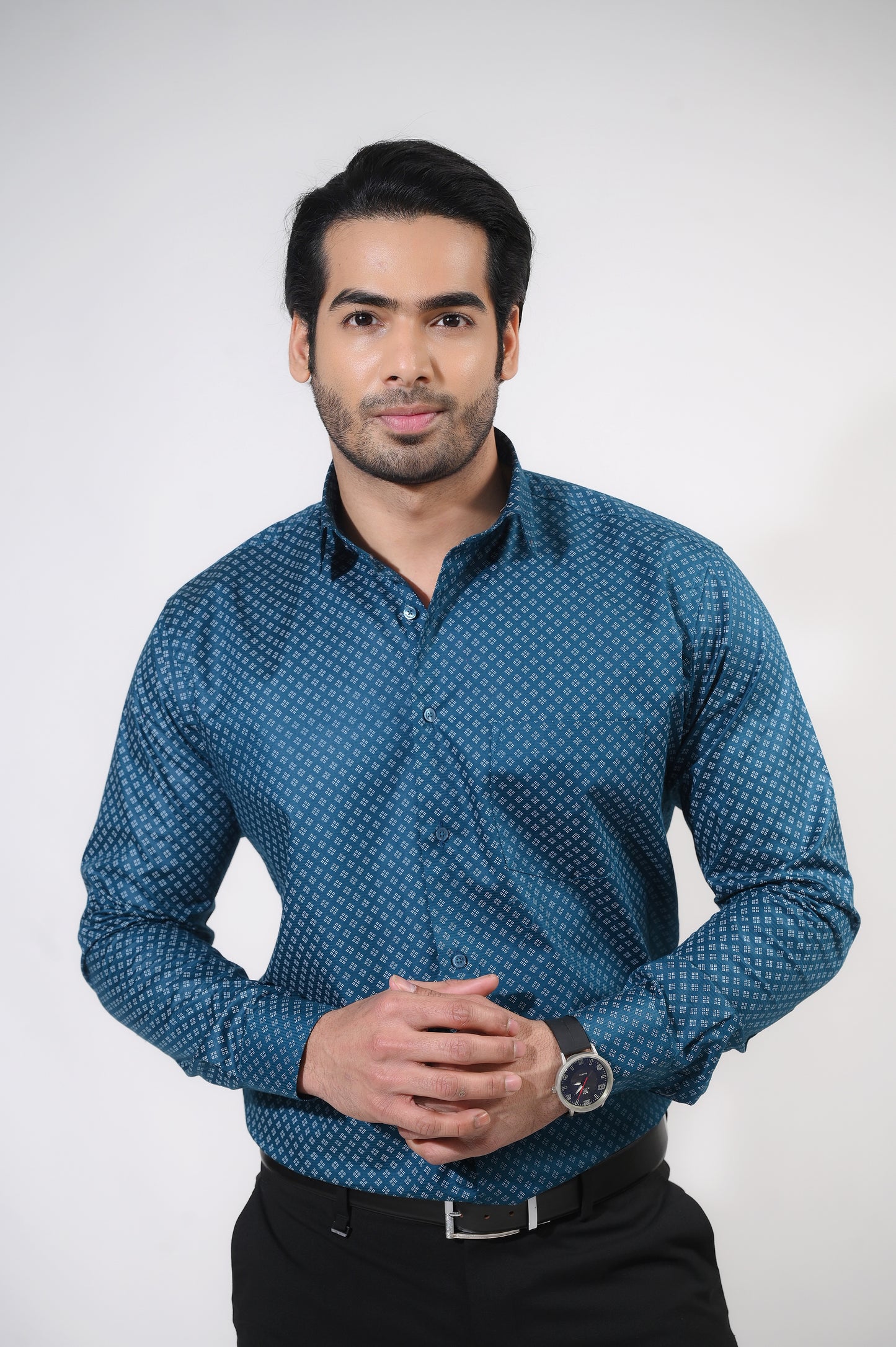 VECTOR DIAMOND PRINT SHIRT