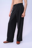 Black Parallel Pants