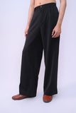 Black Parallel Pants