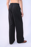 Black Parallel Pants