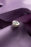 Men’s Lavender Lycra Satin Slim Fit Shirt