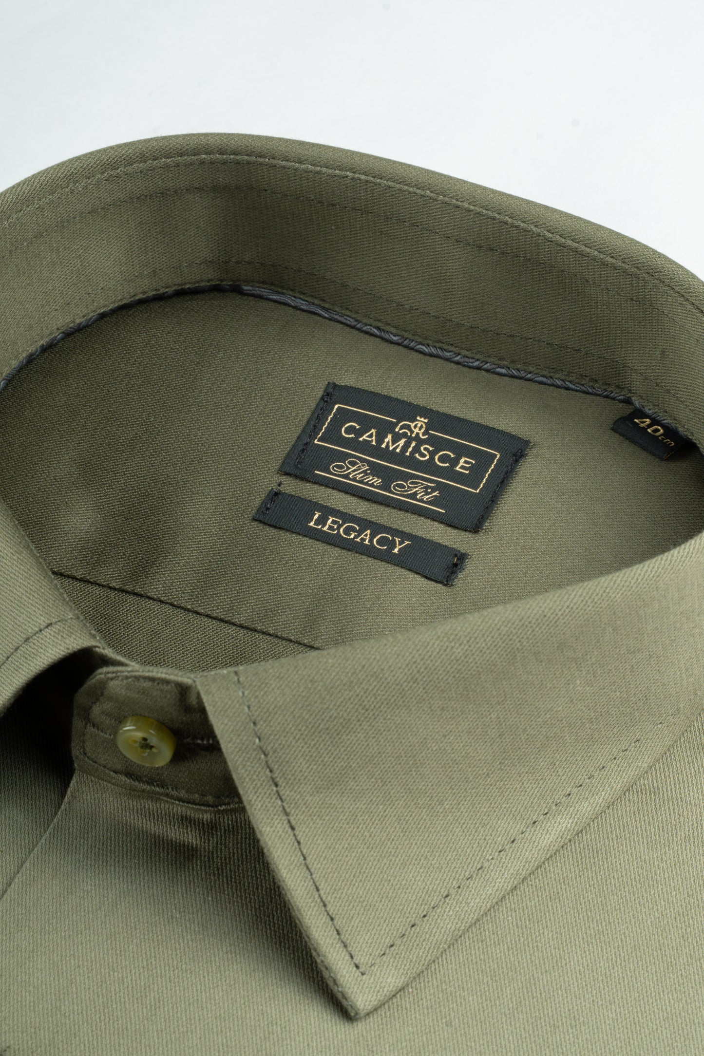 Men’s Mehendi Charm Textured Cotton Slim Fit Shirt