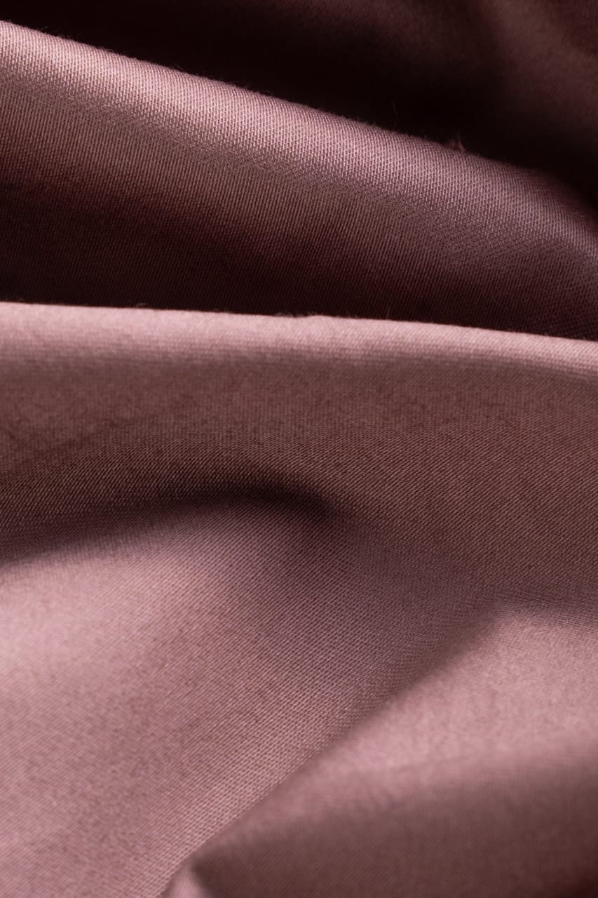 Men’s Dusty Rose Satin Slim Fit Shirt