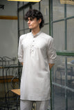 Men's Linen 5 Blend Short Kurta Set