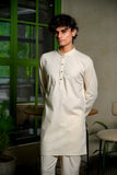 Men's Linen 5 Blend Short Kurta Set