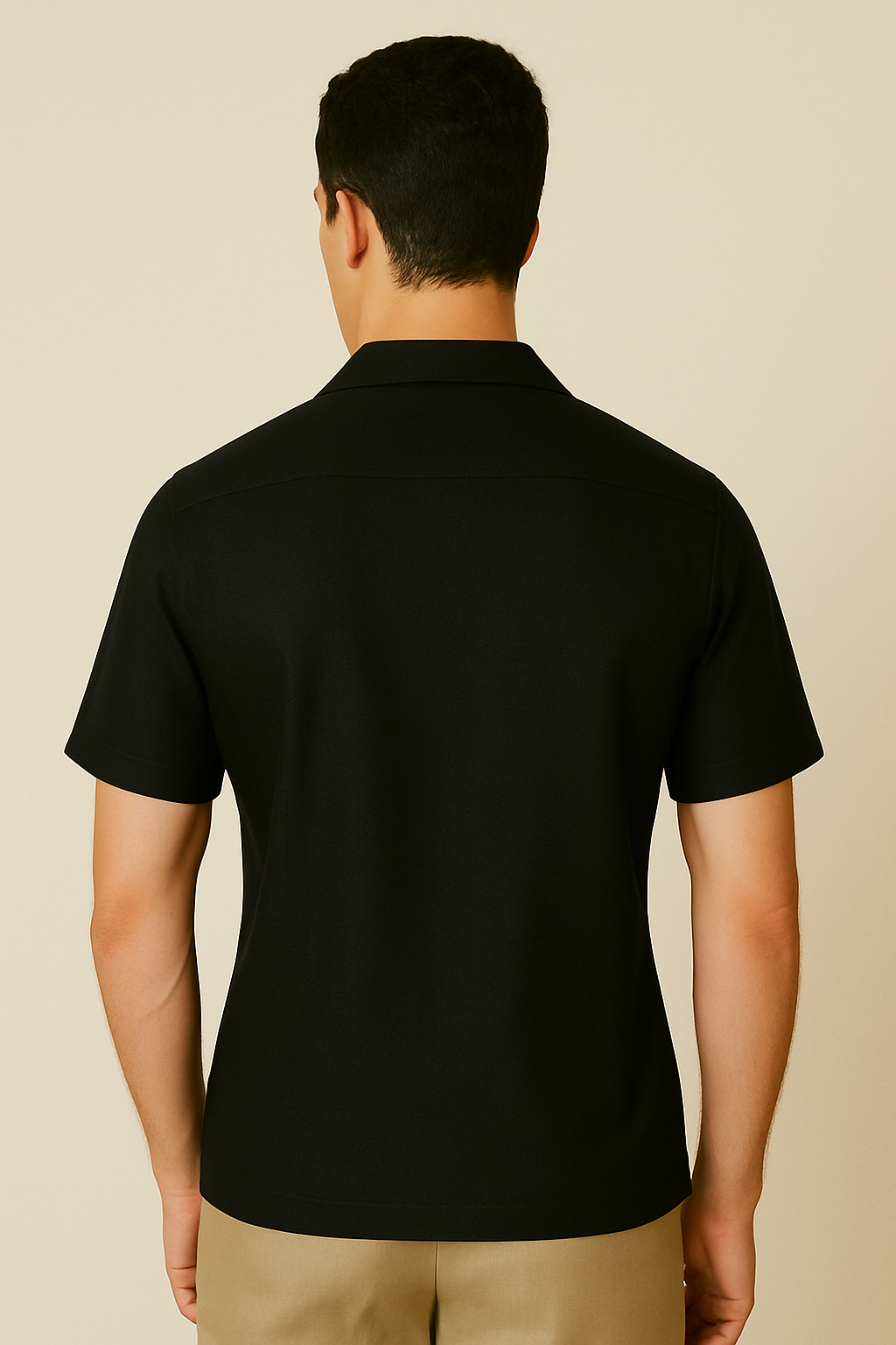 Regular Fit Black Shirt