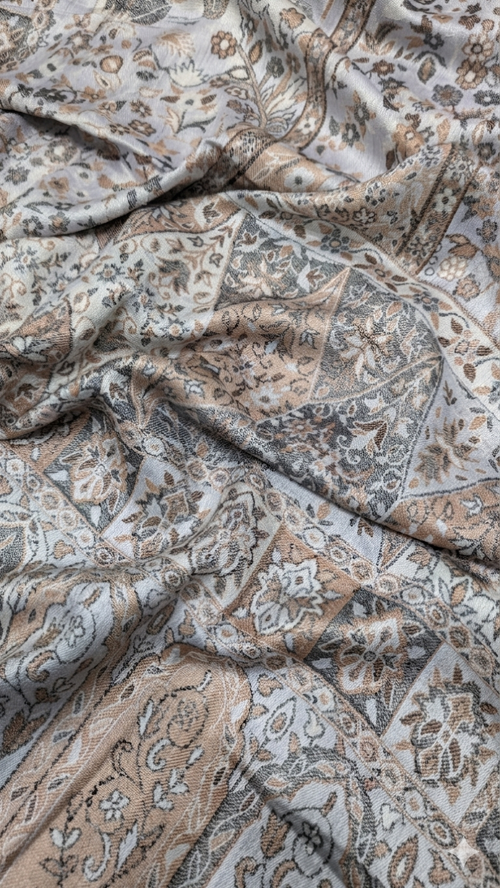 Multicolour Pashmina Jacquard Dupatta
