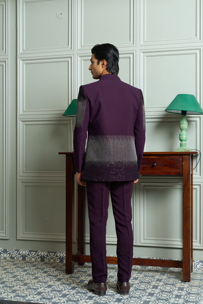 Premium Open Jodhpuri with Bead & Zari Embroidery