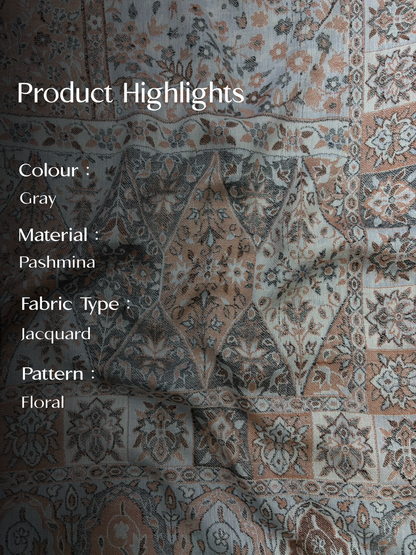Multicolour Pashmina Jacquard Dupatta