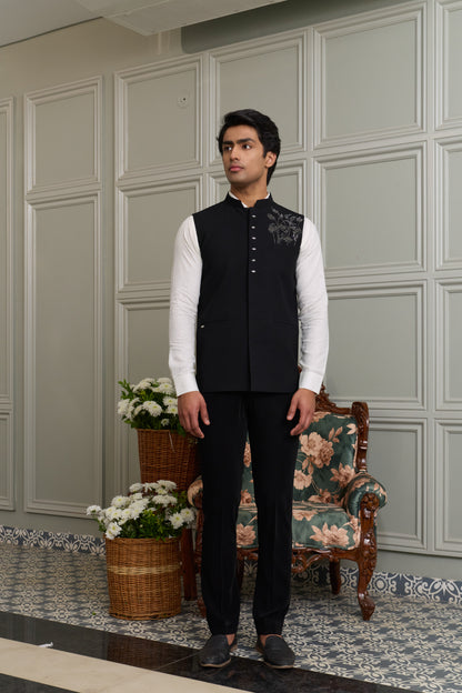 Modi Jacket with Hotfix Butta Detailing