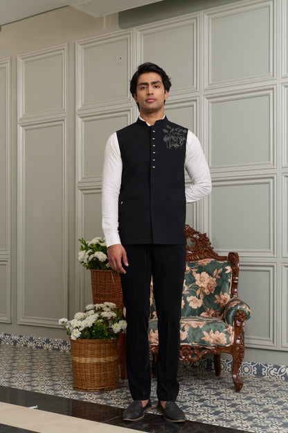 Modi Jacket with Hotfix Butta Detailing