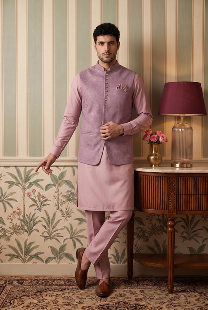 Heritage Jacquard Satin Bandi Jacket