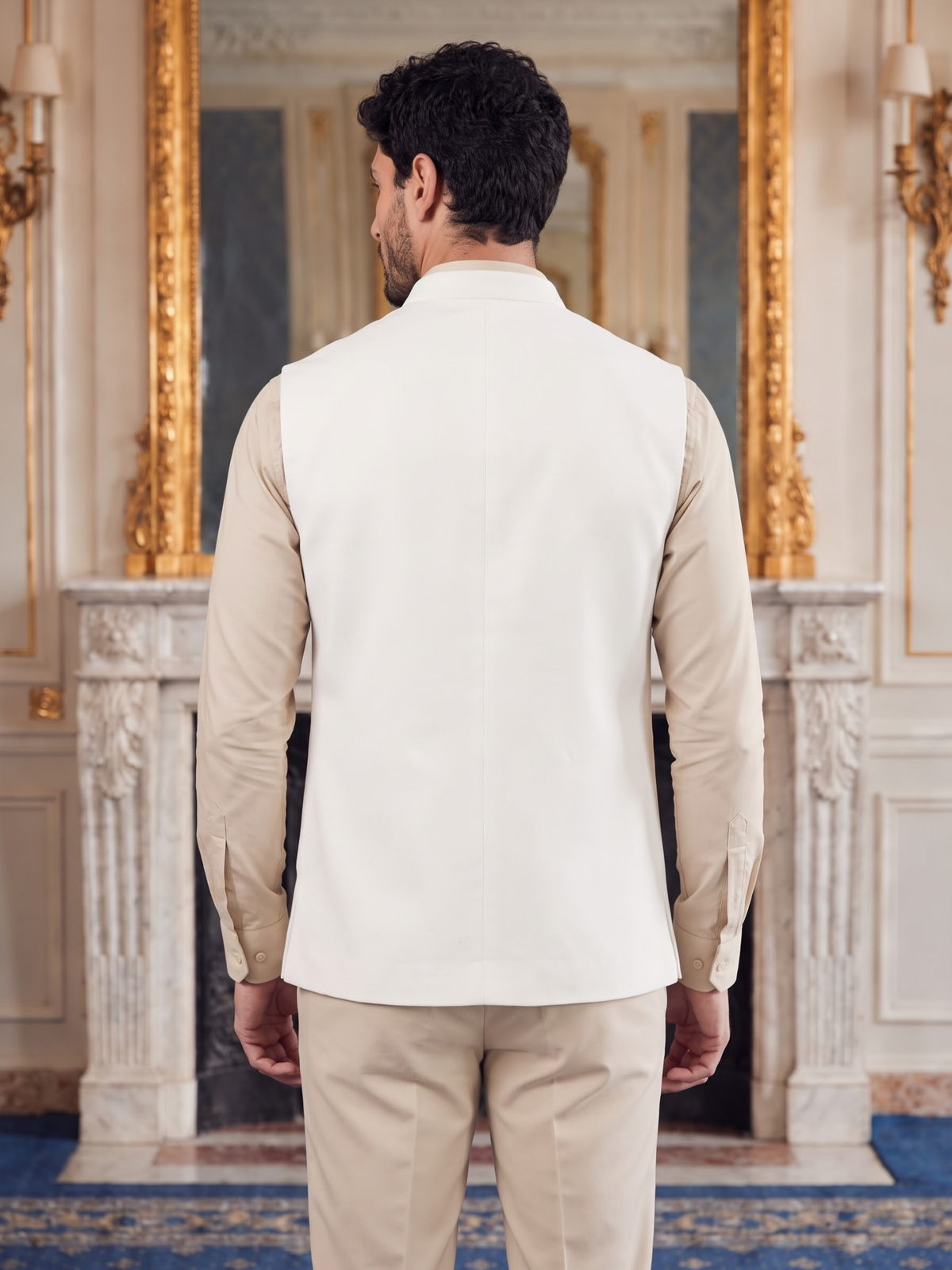 Premium Pebble Knit Bandi Jacket