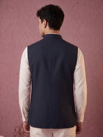 Fine-Finish Suiting Bandi Jacket
