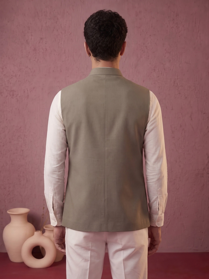 Fine-Finish Suiting Bandi Jacket