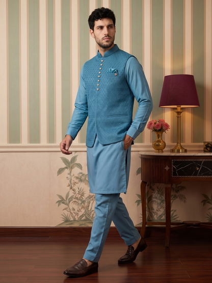 Heritage Jacquard Satin Bandi Jacket