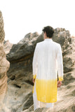 ombre yellow Kurta Set