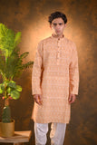 Yellow Cotton kurta set