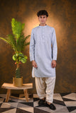 Blue Rayon Kurta Set