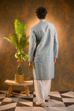 Dull Green Cotton Kurta Set