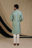 Jacquard With Butti Print Kurta Set