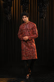 Multicolour Threadwork Embroidery kurta Set