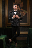 Elegant Black Tuxedo Suit Set