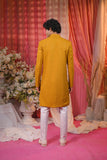 Ethnic Mustard Yellow Kurta Set With jacket