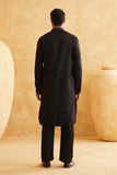 Black Festive Kurta Set