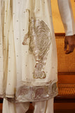 Off White Kurta Set with Dupatta