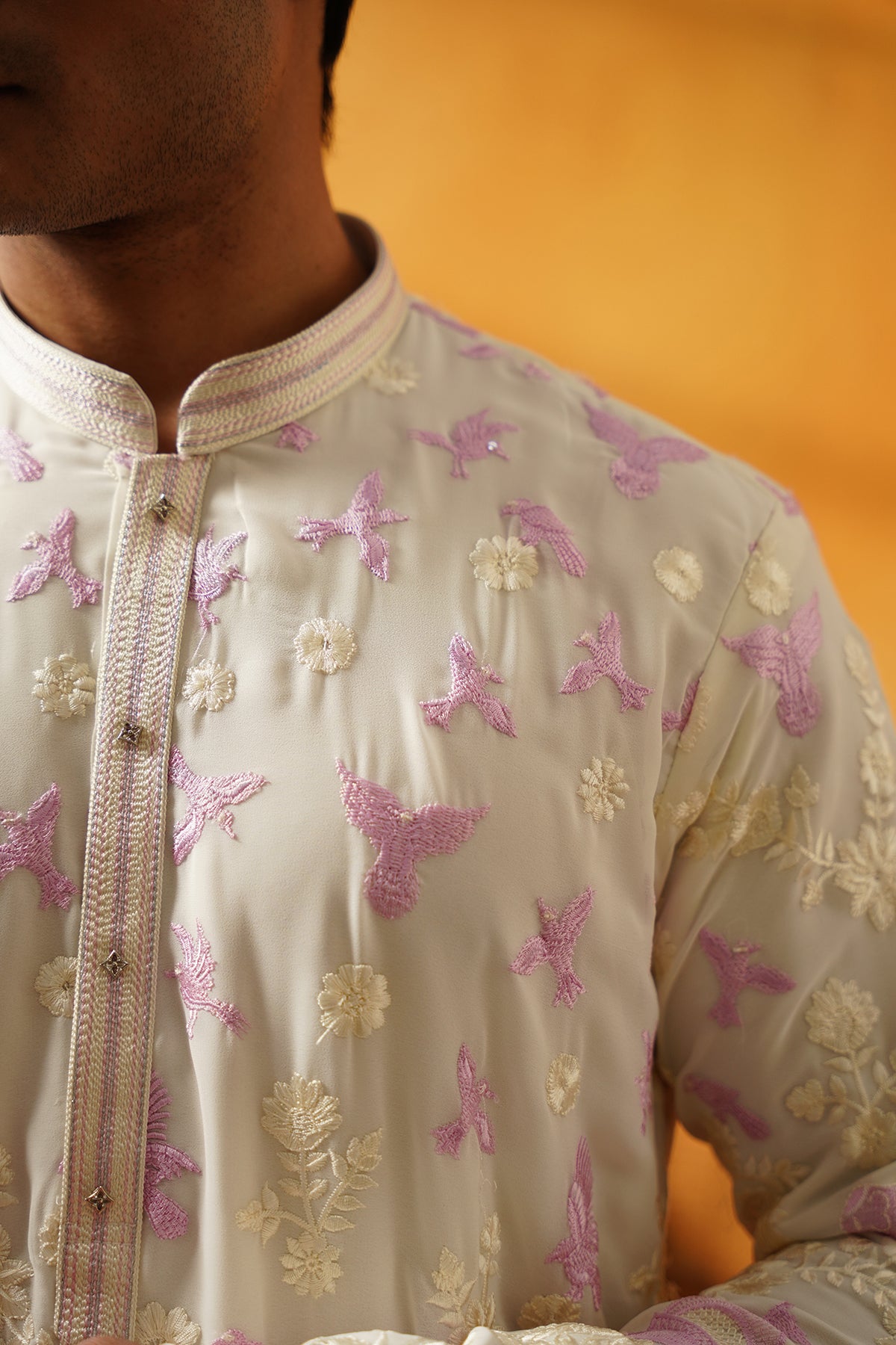 Off White Kurta Set