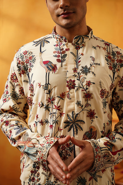 Fawn Kurta Set