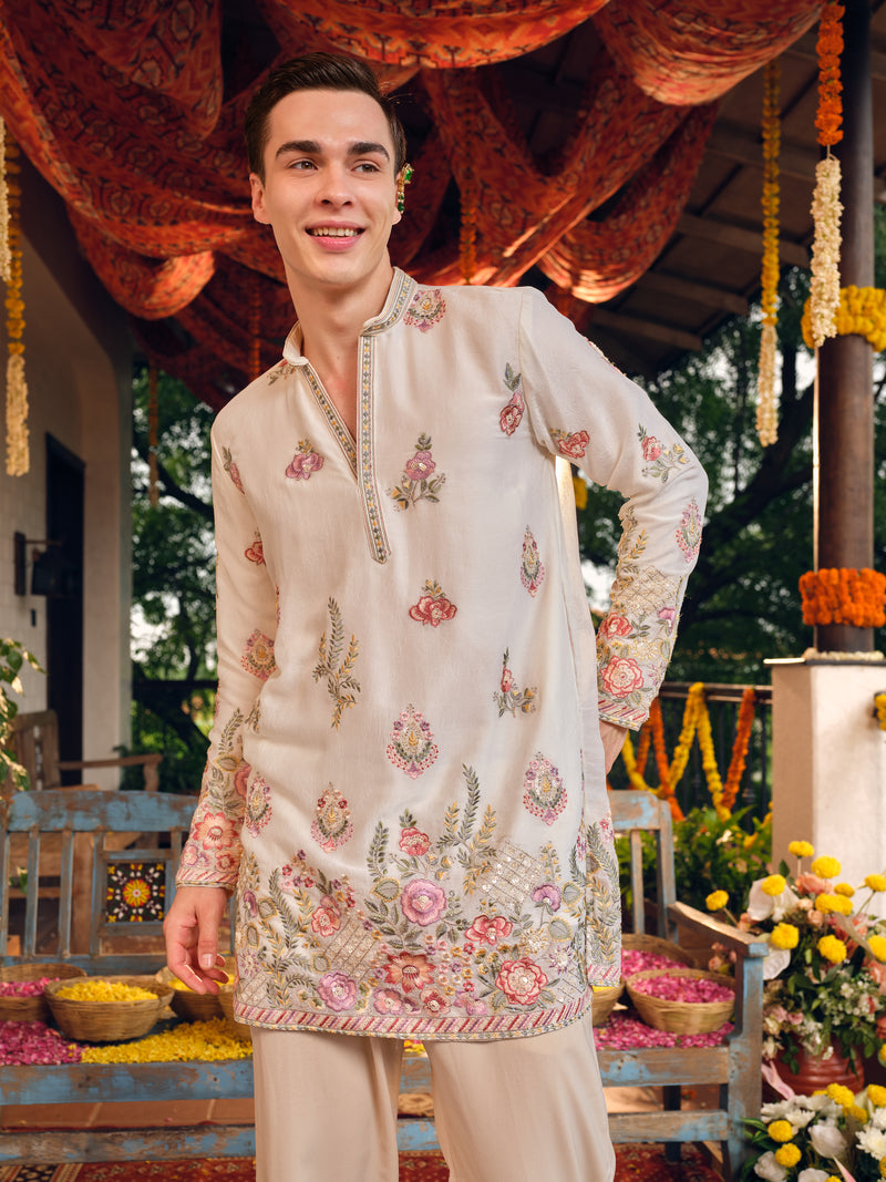 White kurta for Day 2