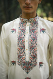 White Kenzo Festive Kurta Set