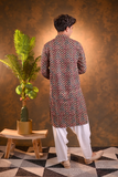 Black Rayon Kurta Set