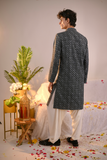 Black Rayon kurta Set