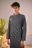 Black Rayon kurta Set