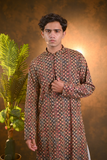 Black Rayon Kurta Set