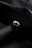 Men’s Black Lycra Satin Slim Fit Shirt