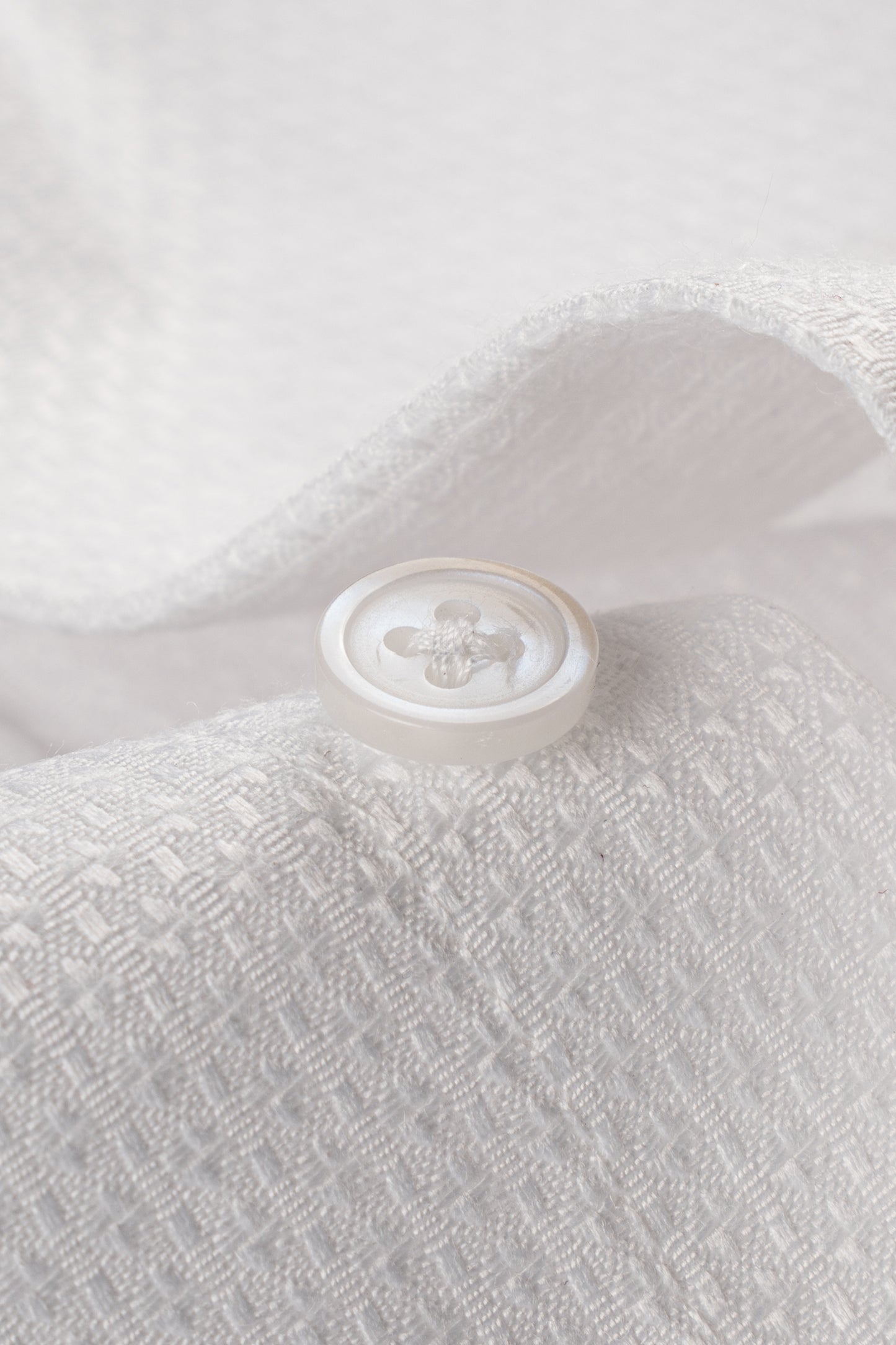 Men’s Regal White Dobby Weave Slim Fit Shirt