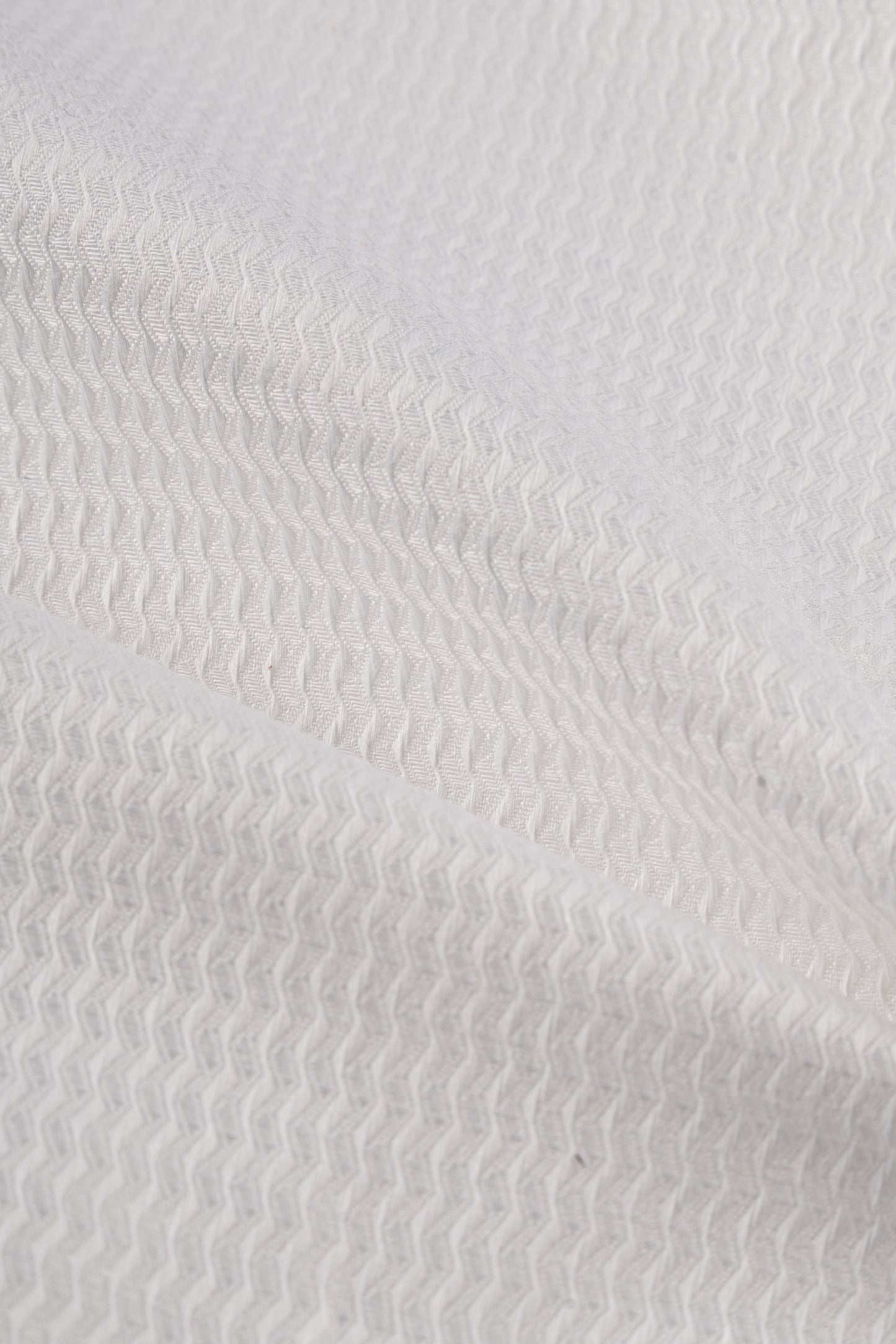 Men’s Premium White Dobby Texture Slim Fit Shirt