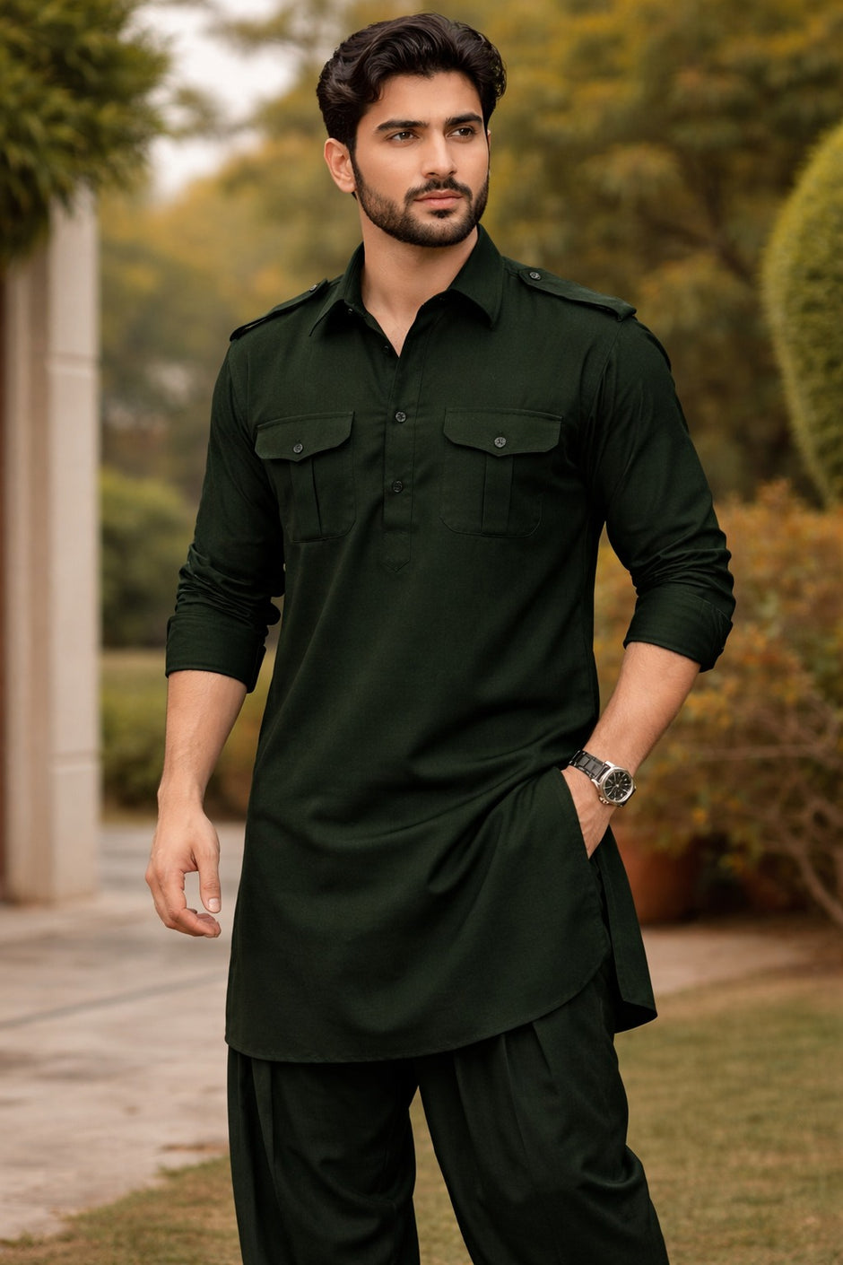 Pathani Kurta Set – Rochaldas Sons