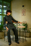 Men's Linen 5 Blend Short Kurta Set