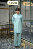 Men's Linen 5 Blend Short Kurta Set