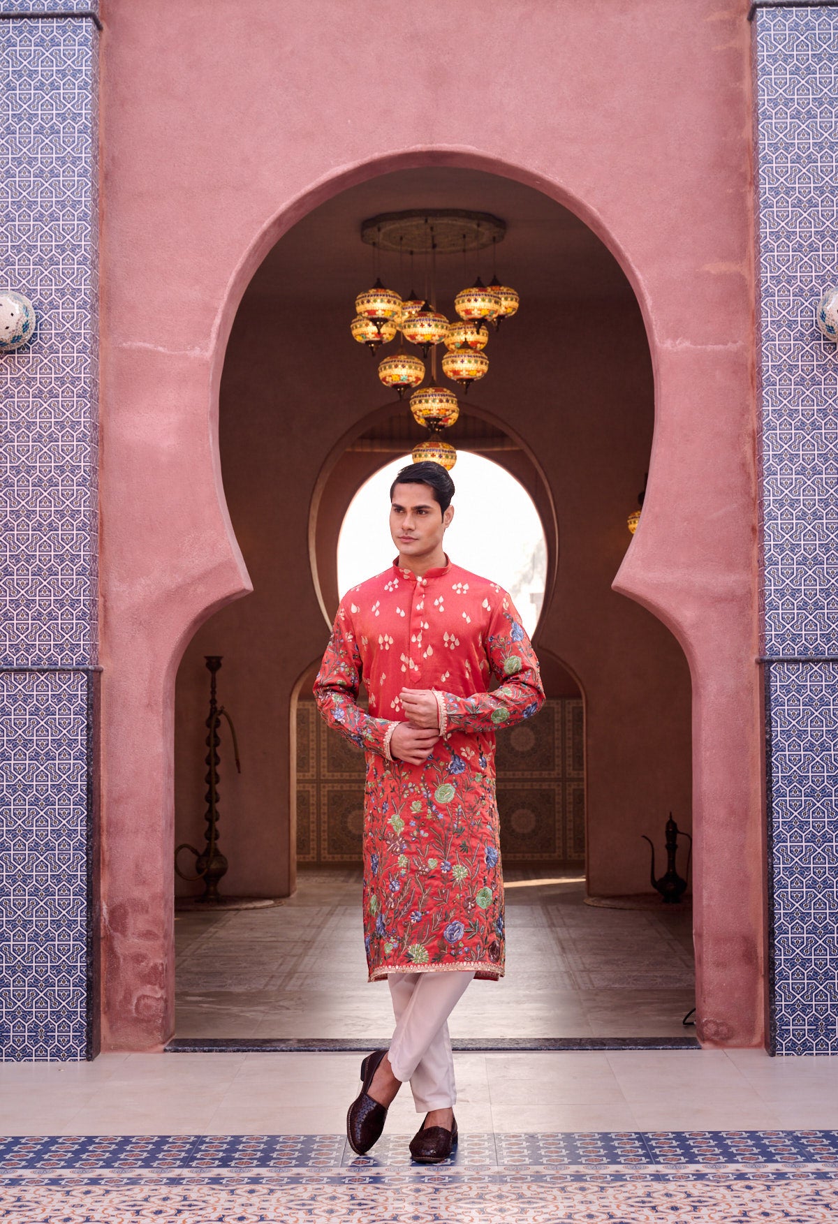 Festive Kurta Set Multi