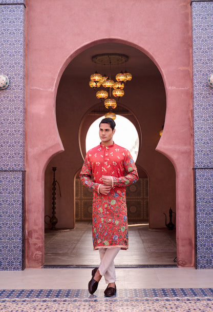 Festive Kurta Set Multi